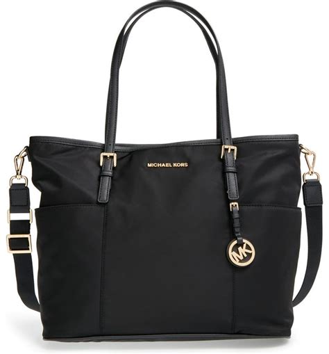 michael kors jet set diaper bag black|Michael Kors diaper bags sale.